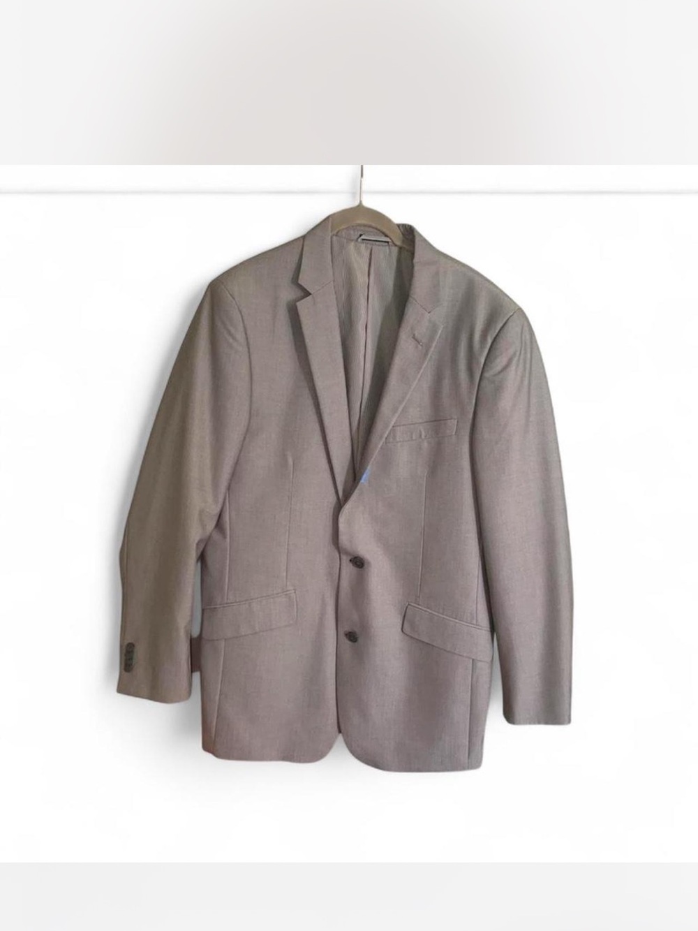 Old Money Professional Madison Men's Light Gray Two-Button Blazer size 44R